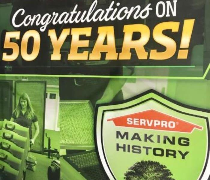 SERVPRO is 50 Years Old
